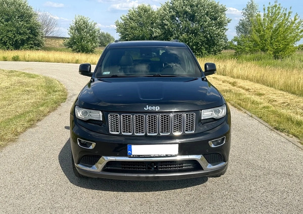 Jeep Grand Cherokee cena 92999 przebieg: 245000, rok produkcji 2013 z Czarna Woda małe 67